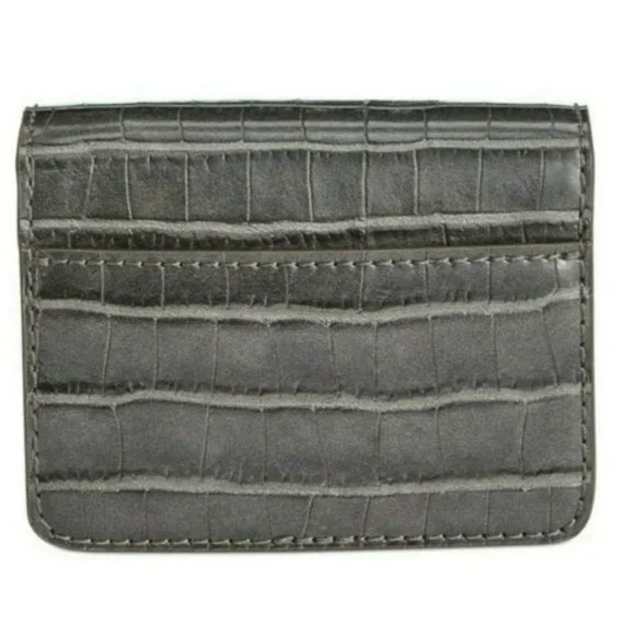DKNY Elissa Leather Micro Mini Bag -Grey - Picture 3 of 5